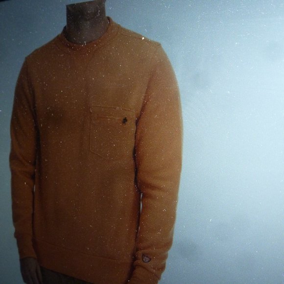 NEW Arthur Beale super soft Crewneck zip front pocket pullover sz L & XXL - Picture 6 of 16